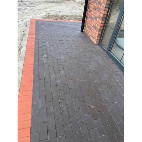 Брусчатка клинкерная тротуарная ШТУТГАРТ графитовый, 200х100х50, ЛСР