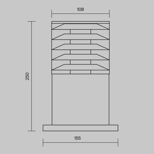 Купить Ландшафтный светильник Bronx O576FL-01GR - фото: 6