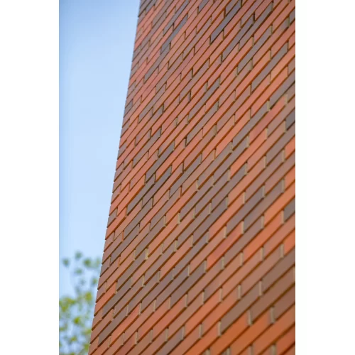 Клинкерный кирпич красный флэш Ноттингем  серия Классика, гладкий,  ЛСР Минск