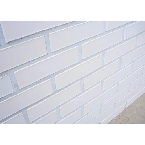 Облицовочный керамический кирпич Красная Гвардия White Premium белый