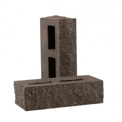 Купить Кирпич облицовочный гиперпрессованный пустотелый тычковый «Гранит» ГРАФИТ КСПТ6