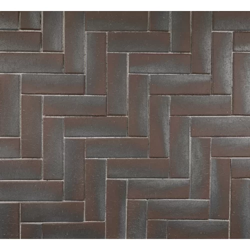 ФРАНКФУРТ ЛОНГ коричневый серебро клинкер тротуарный, ЛСР