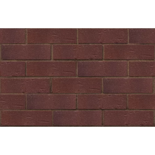 Облицовочный клинкерный кирпич Порту темно-красный, винтаж, серия Возрождение, ЛСР