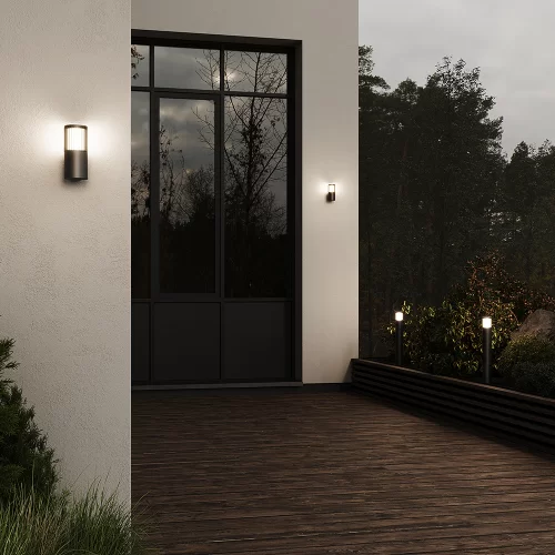 Купить Уличный настенный светильник Alura O492WL-01GF - фото: 5