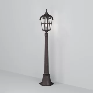 Уличный напольный светильник ALBION высокий O413FL-01BZ1