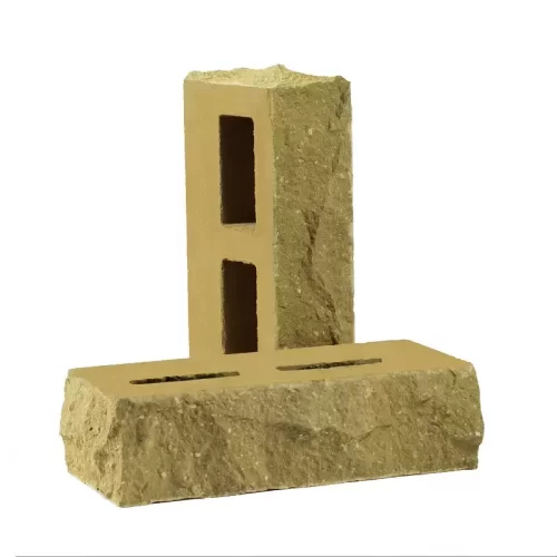 Купить Кирпич облицовочный гиперпрессованный пустотелый тычковый  «Дикий камень» ПЕСЧАНИК КСПБ2