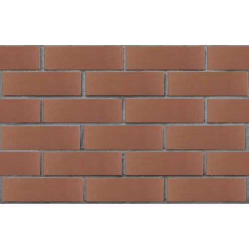 Лицевой коричневый керамический полнотелый  кирпич