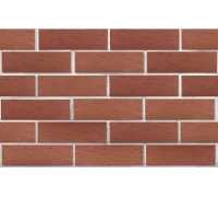 Клинкерный кирпич темно-красный, ЭДИНБУРГ, береста, серия Классика,  ЛСР