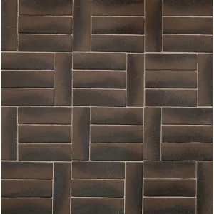 ГАМБУРГ ЛОНГ коричневый бордо клинкер тротуарный, ЛСР