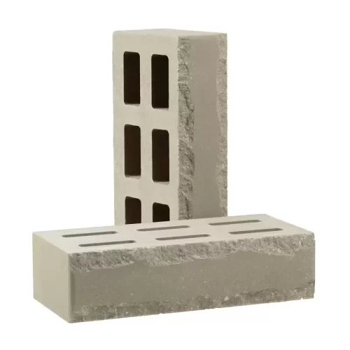 Купить Кирпич облицовочный гиперпрессованный пустотелый фактурный "Зигзаг" СТАЛЬ КСПД1-Ф