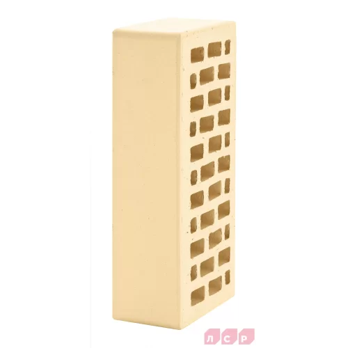 Бежевый кирпич керамический лицевой пустотелый,250х120х65, поверхность гладкая, ЛСР в Пинске