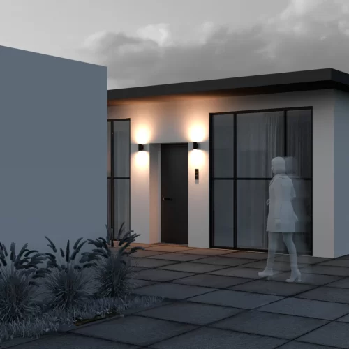 Купить Уличный настенный светильник Shim O303WL-L10GF3K - фото: 4