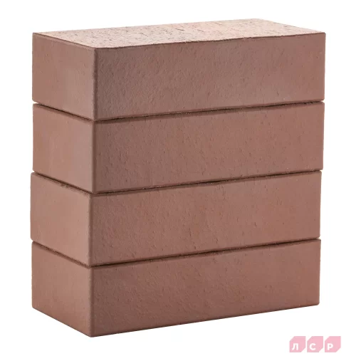 Керамический кирпич полнотелый ЛСР ряд 4 штуки