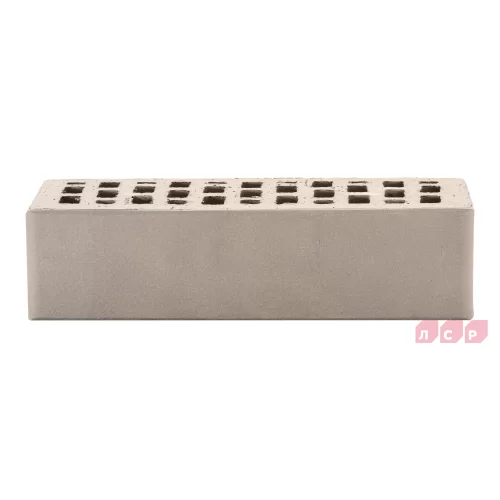 Облицовочный серый керамический полнотелый  кирпич 1