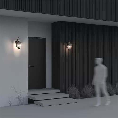 Купить Уличный настенный светильник  Fleur O414WL-01GB - фото: 4