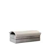 Парапет полимеркомпозитный с посадкой 200/225/255мм на кирпич, бежевый, MONBLAN