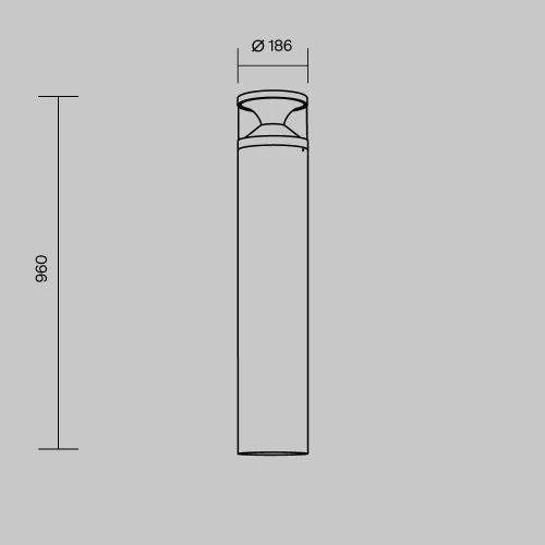 Купить Ландшафтный светильник Pyro O496FL-L21B3K2 - фото: 6