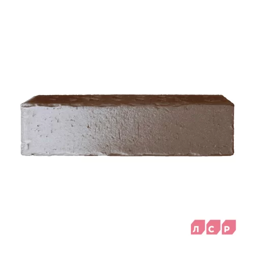 Клинкерный кирпич коричнево-белый 250x85x65 Нарвик, винтаж, Обсидиан,  Могилев