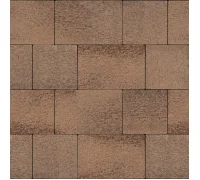 Польская плитка тротуарная коричневая, 250х250х60, Umbriano, Semmelrock