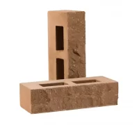 Кирпич облицовочный гиперпрессованный пустотелый фактурный "Дикий камень" ЛАТТЭ КСПА3