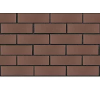 Кирпич керамический ТЁМНО-КОРИЧНЕВЫЙ, поверхность гладкая, ЛСР