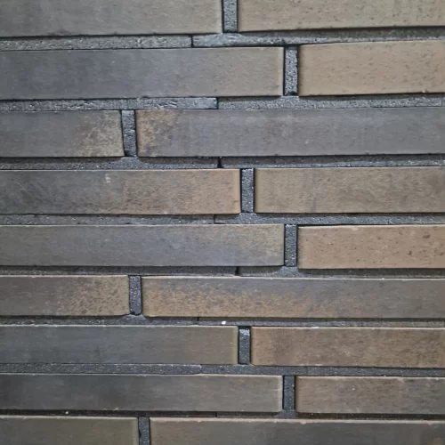 Ригельный клинкерный кирпич Керамейя, Сапфир LF1, кофейный поштучно