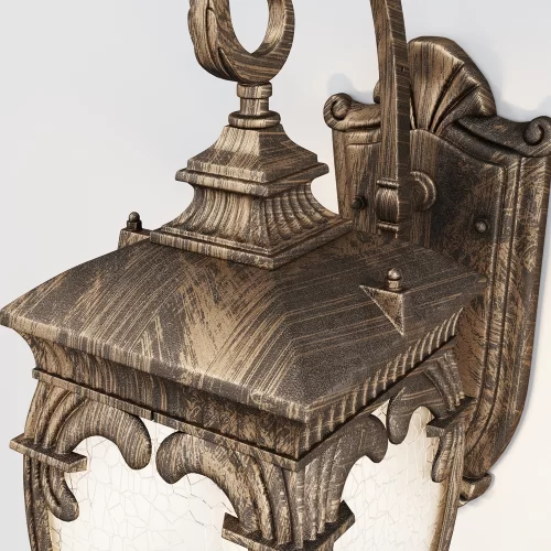 Купить Уличный настенный светильник  Fleur O414WL-01GB - фото: 1