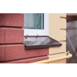 Оконные отливы: виды, преимущества и способы установки