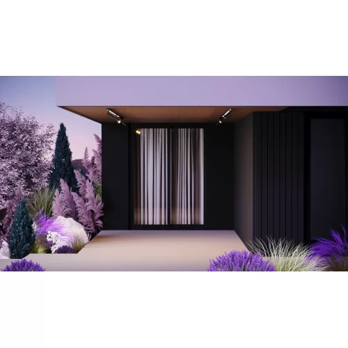 Купить Уличный трековый подвесной светильник Focus Led Elasity IP 3000К 8Вт 38° черный O-TR01-1-P-8WB3K - фото: 16