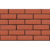 Клинкерный кирпич тёмно-красный АМСТЕРДАМ, винтаж,  серия Возрождение, ЛСР