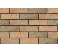 Кирпич керамический КРАСНЫЙ ФЛЭШ С ПЕПЕЛЬНОЙ ПОСЫПКОЙ, поверхность рустик, ЛСР