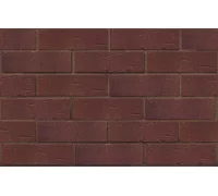 Клинкерный кирпич темно-красный ПОРТУ, винтаж, серия Возрождение,  ЛСР