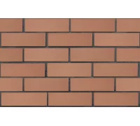 Кирпич керамический СВЕТЛО-КОРИЧНЕВЫЙ, поверхность рустик