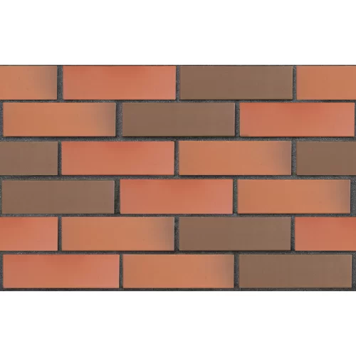 Облицовочный клинкерный кирпич красный флэш гладкий ЛСР