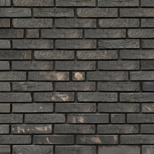 Гамма чёрная,  BakSteen, кирпич ручной формовки