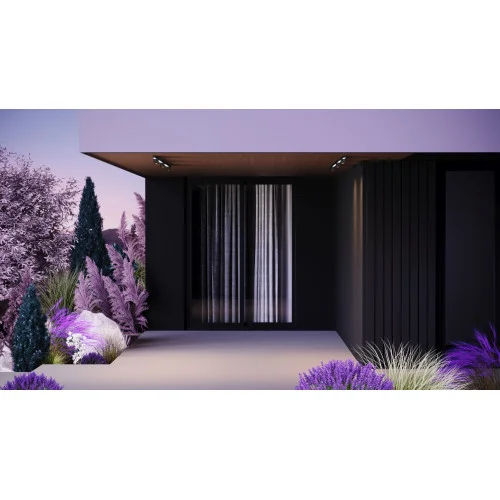 Уличный трековый светильник Points Elasity IP 3000К 10Вт 45° черный O-TR01-2-S-10WB3K — фото 15, Светильники для уличной трековой системы освещения Elasity IP, Maytoni