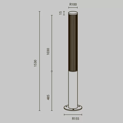 Купить Садово-парковый светильник Ster O467FL-L70B3K - фото: 6