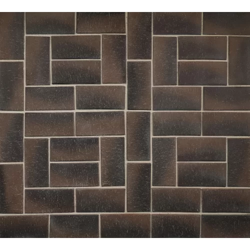 ГАМБУРГ  коричневый бордо клинкер тротуарный, ЛСР