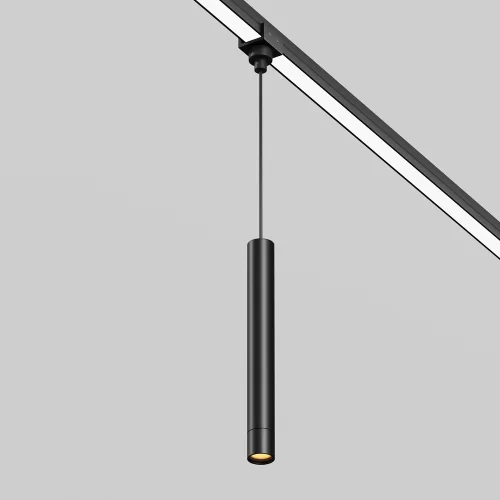 Купить Уличный трековый подвесной светильник Focus Led Elasity IP 3000К 8Вт 38° черный O-TR01-1-P-8WB3K