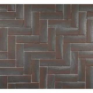 ФРАНКФУРТ ЛОНГ коричневый серебро клинкер тротуарный, ЛСР