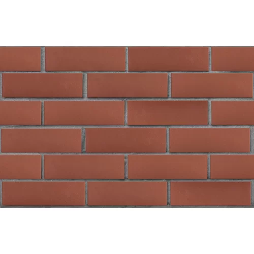 Купить Клинкерный кирпич тёмно-красный ЭДИНБУРГ, гладкий, коллекция Классика,  ЛСР
