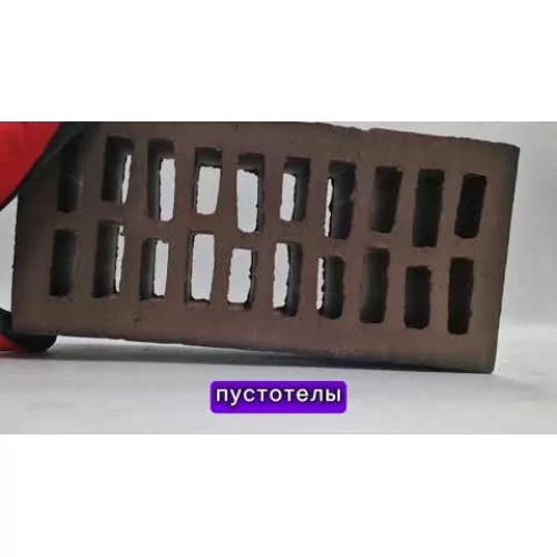 Керамический кирпич Black Premium Matte от Красной Гвардии