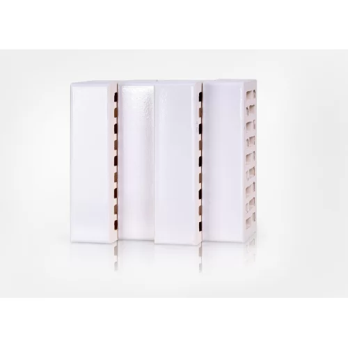 Облицовочный керамический кирпич Красная Гвардия White Premium белый