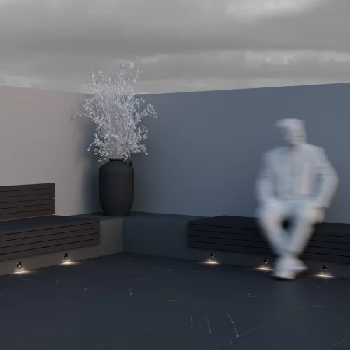 Купить Уличный встраиваемый светильник Biscotti O035-L3B3K - фото: 3