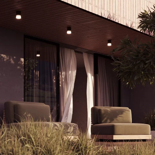 Купить Уличный потолочный светильник Ember O499CL-L10B3K - фото: 5