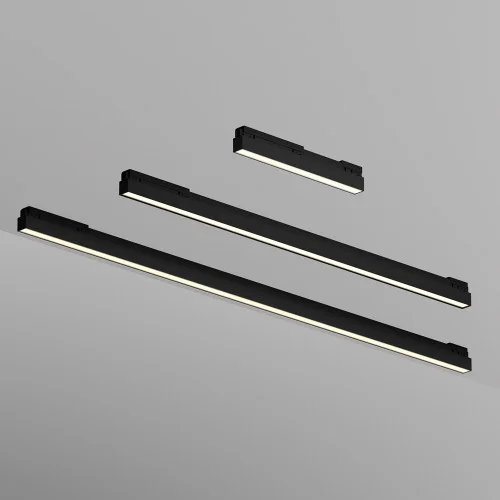 Уличный трековый светильник Basis Exility IP 3000К 30Вт 120° черный O-TR02-1-S-30WB3K — фото 3, Светильники для уличной трековой системы освещения Exility IP, Maytoni